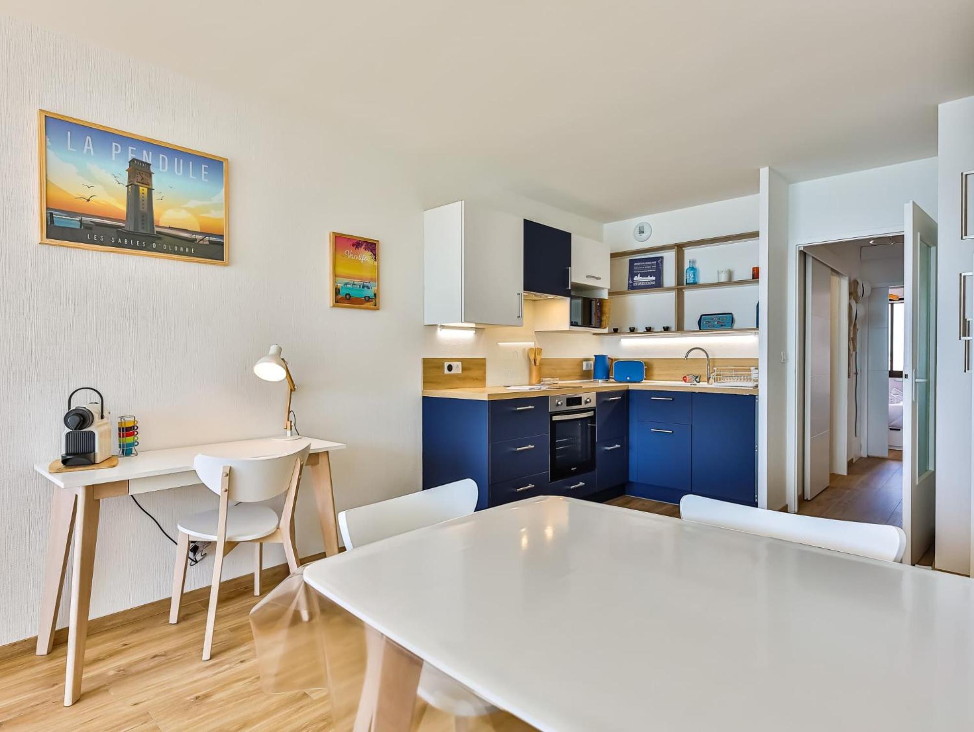 Appartement Au Pied De La Plage, Vue Imprenable Sur La Mer Les Sables-dʼOlonne 외부 사진